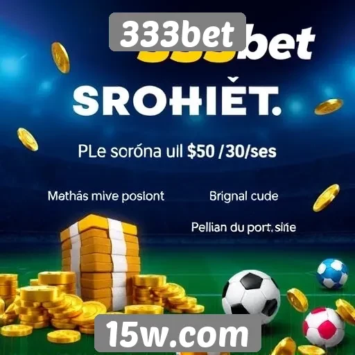 Promoções destacadas do site de apostas 333bet